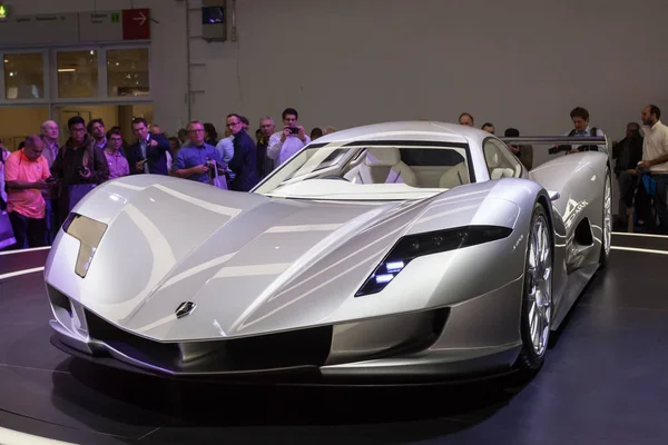 Aspark Owl Supercar en el IAA 2017 —  Fotos de Stock