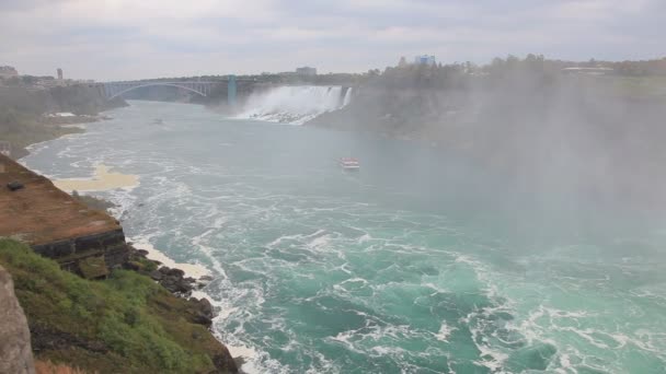 De rivier de Niagara, Canada — Stockvideo