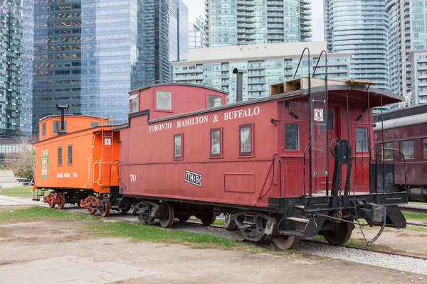 Historic train in Toronto, Canada — Stock Photo, Image