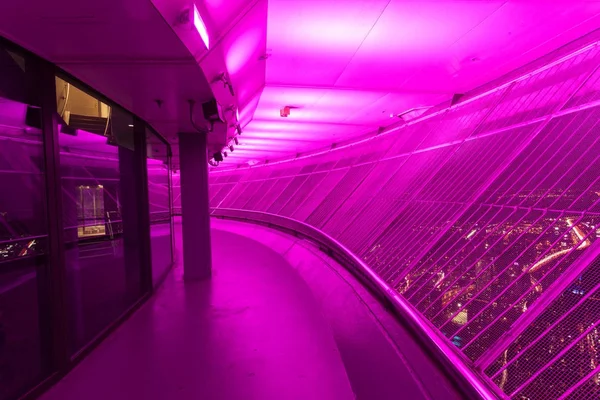 Interior of the CN Tower at night, Toronto — Stock Photo, Image