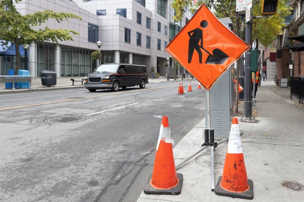 Construction site in the city — Stock Photo, Image