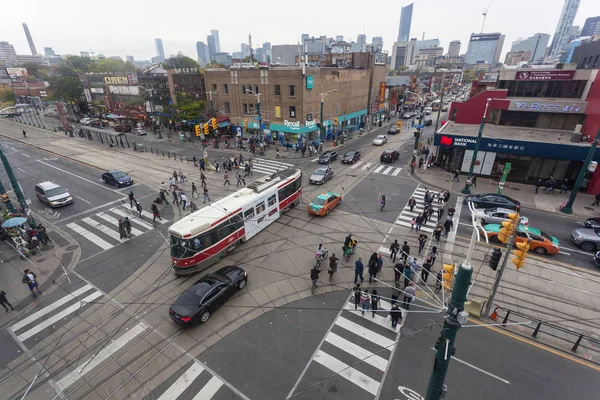 Crossroads in Toronto, Canada — Stock Photo, Image