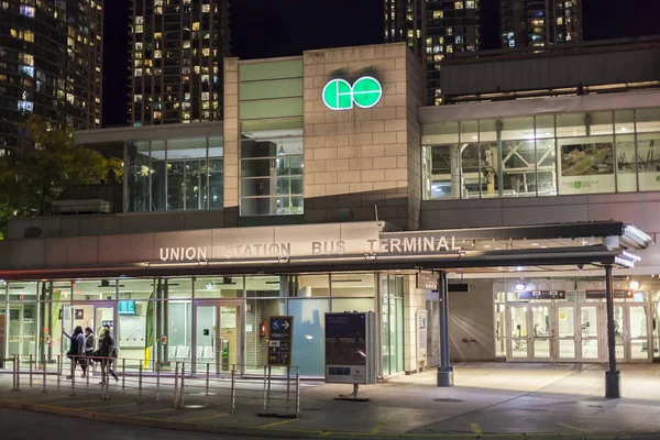 Union Station buszpályaudvar, Toronto, Kanada Stock Kép