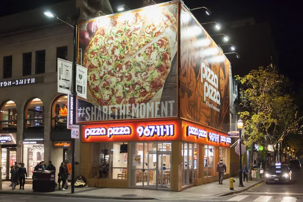 Pizza-Pizzeria in Toronto — Stockfoto