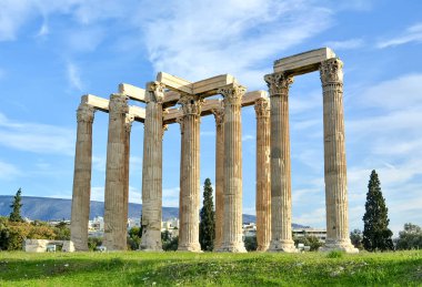 Temple of Olympian Zeus or the Olympieion a greatest monument of Greece