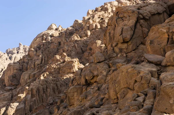 Brown rocks of Sinai — Stock Photo, Image
