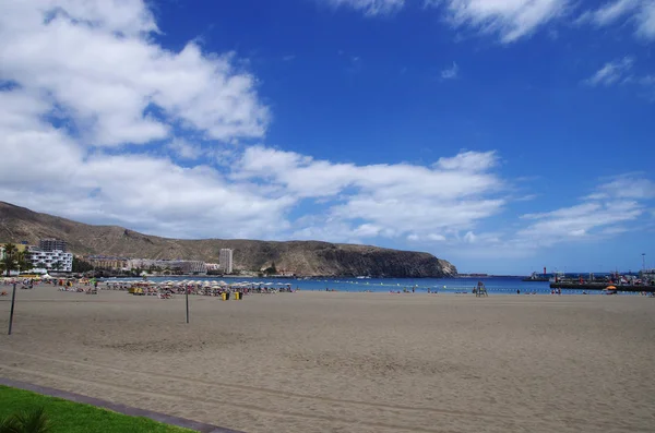 Paesaggio Della Costa Con Una Spiaggia Sull Isola Tenerife — Foto Stock