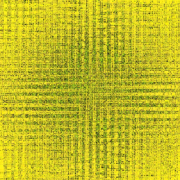 黄金像素马赛克图案。 带正方形元素的抽象黄色背景. — 图库照片