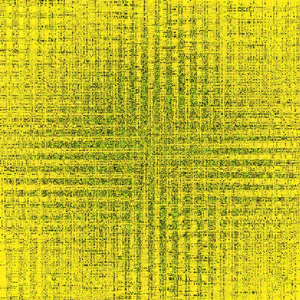 Golden pixel mosaic pattern. Abstract yellow background with squares elements.