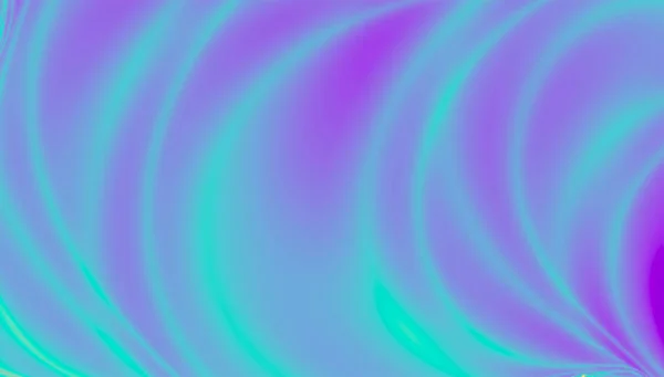 Gradiente holográfico rayas y rayos de fondo. Textura de líneas brillantes pasteles en azul y ultravioleta. Trazos de neón psicodélicos superficie fluorescente —  Fotos de Stock