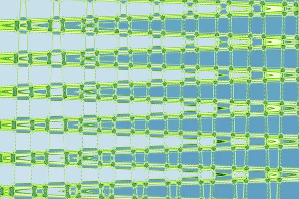 Abstract Continuous Ripples Pattern Green Blue Teal — Stock Photo, Image