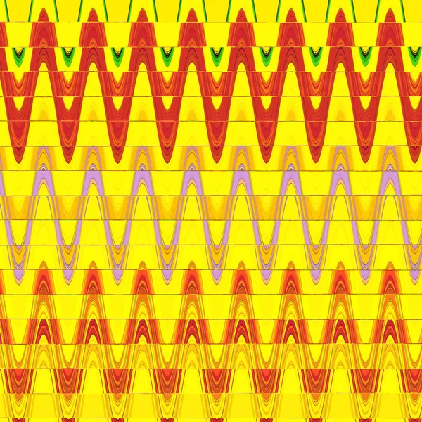 Orange Yellow Aztec Ornamental Pattern — 스톡 사진