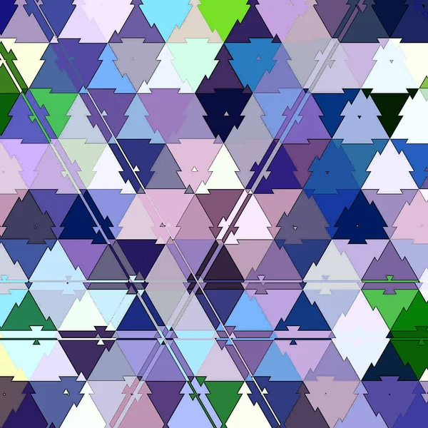 Geometriska Mosaik Trianglar Upprepa Kamouflage Mönster Bakgrund — Stockfoto