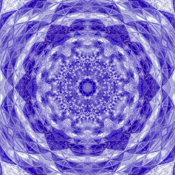 Peace Mandala Ultraviolettes Muster — Stockfoto