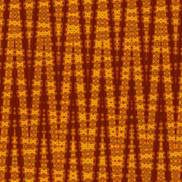 Retro zigzag patroon in oranje en gele achtergrond met lichte optische illusie — Stockfoto