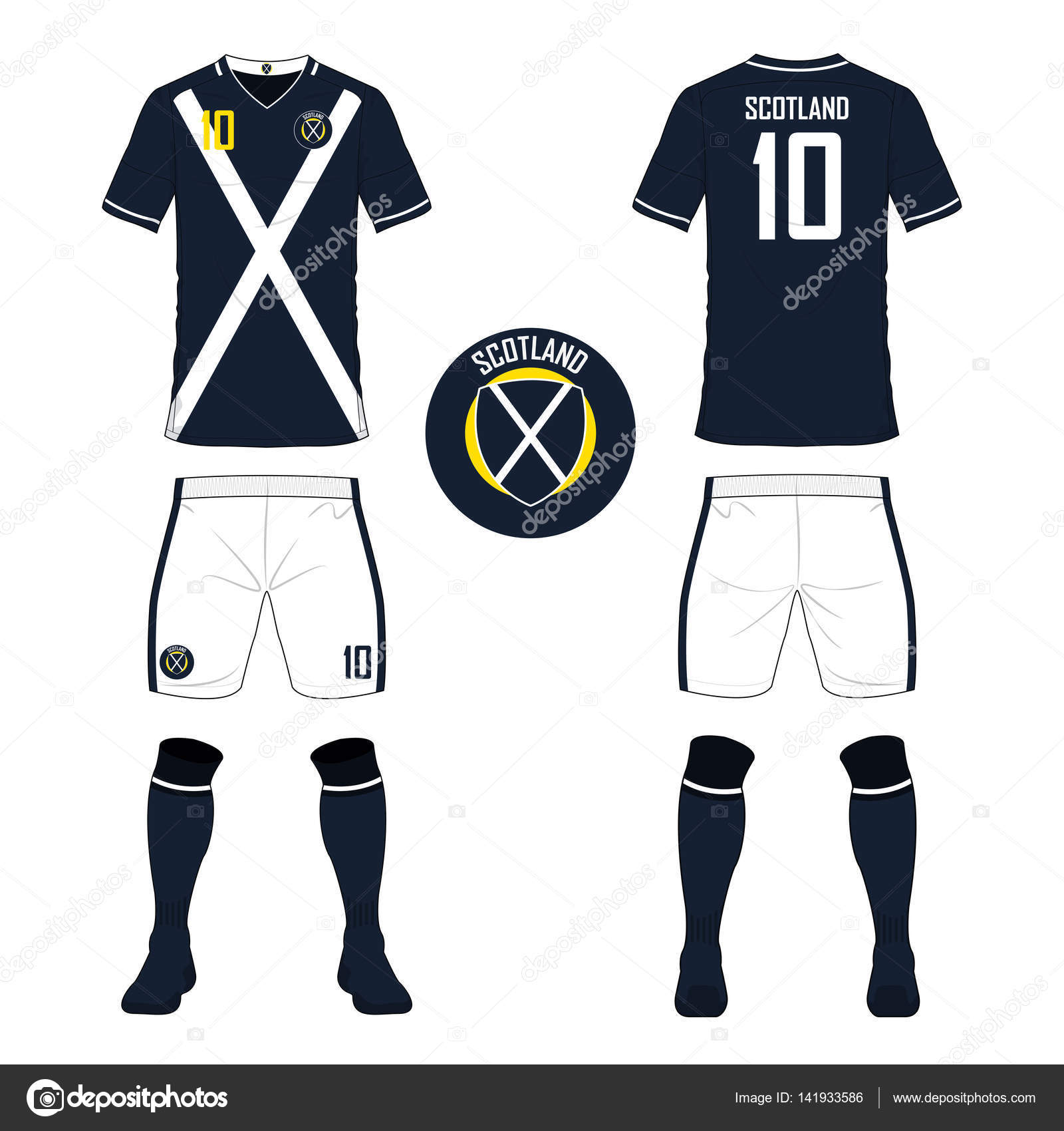 scotland soccer uniform