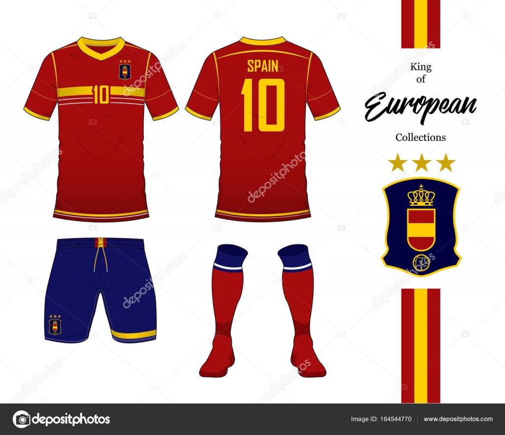 spain football uniform