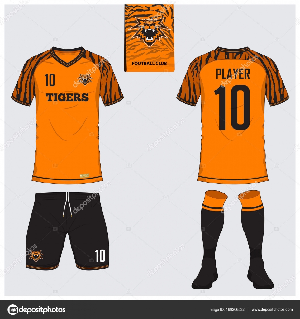 Soccer Jersey Or Football Kit, Short, Sock Template For Sport Club