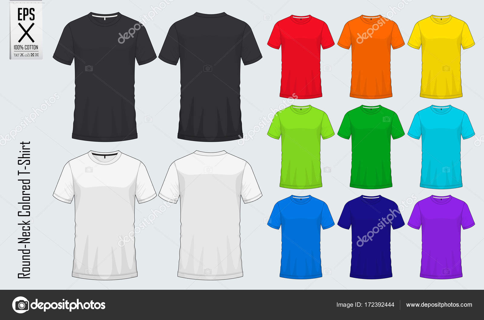 Mode Hauts T-shirt col en V In-Print T-shirt col en V motif abstrait style d\u00e9contract\u00e9 