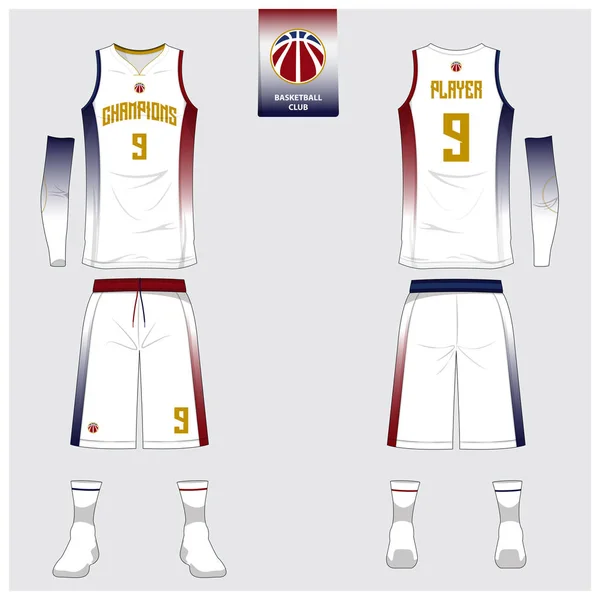 Premium Vector  White and black basketball jersey design and