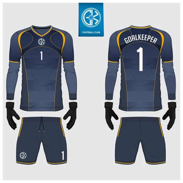 Download Goalkeeper glove design template | Goalkeeper jersey or ...