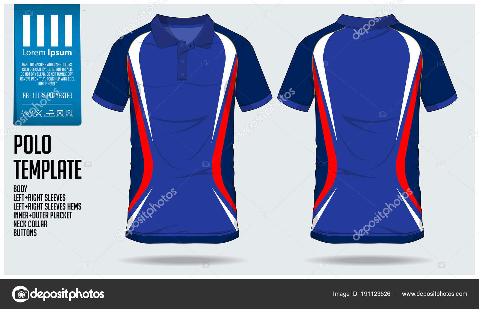 Navy Blue Polo T Shirt Mockup | lupon.gov.ph