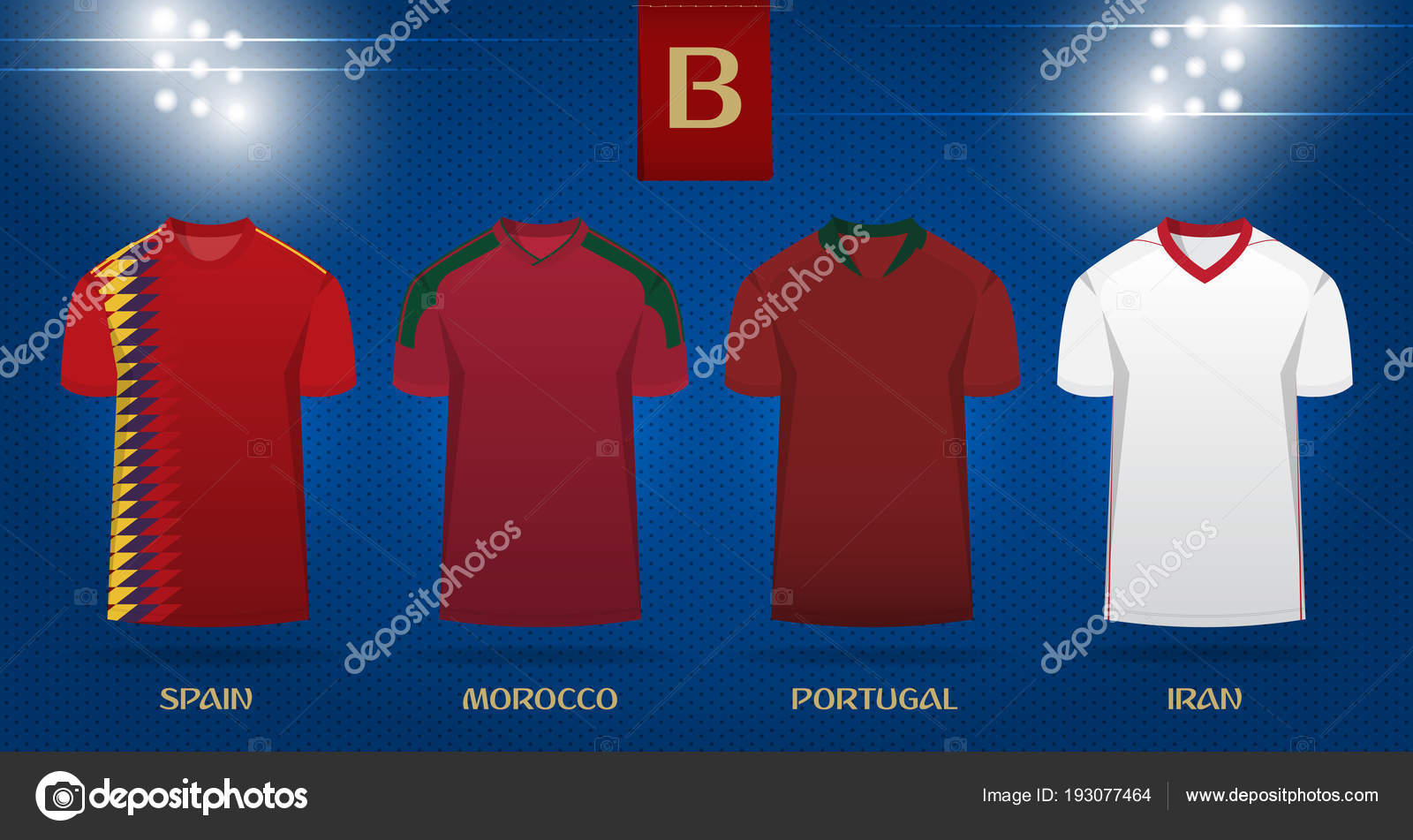 Soccer Jersey Football Kit Template Design Russia National Football Team  Stock Vector by ©tond.ruangwit@gmail.com 199670062