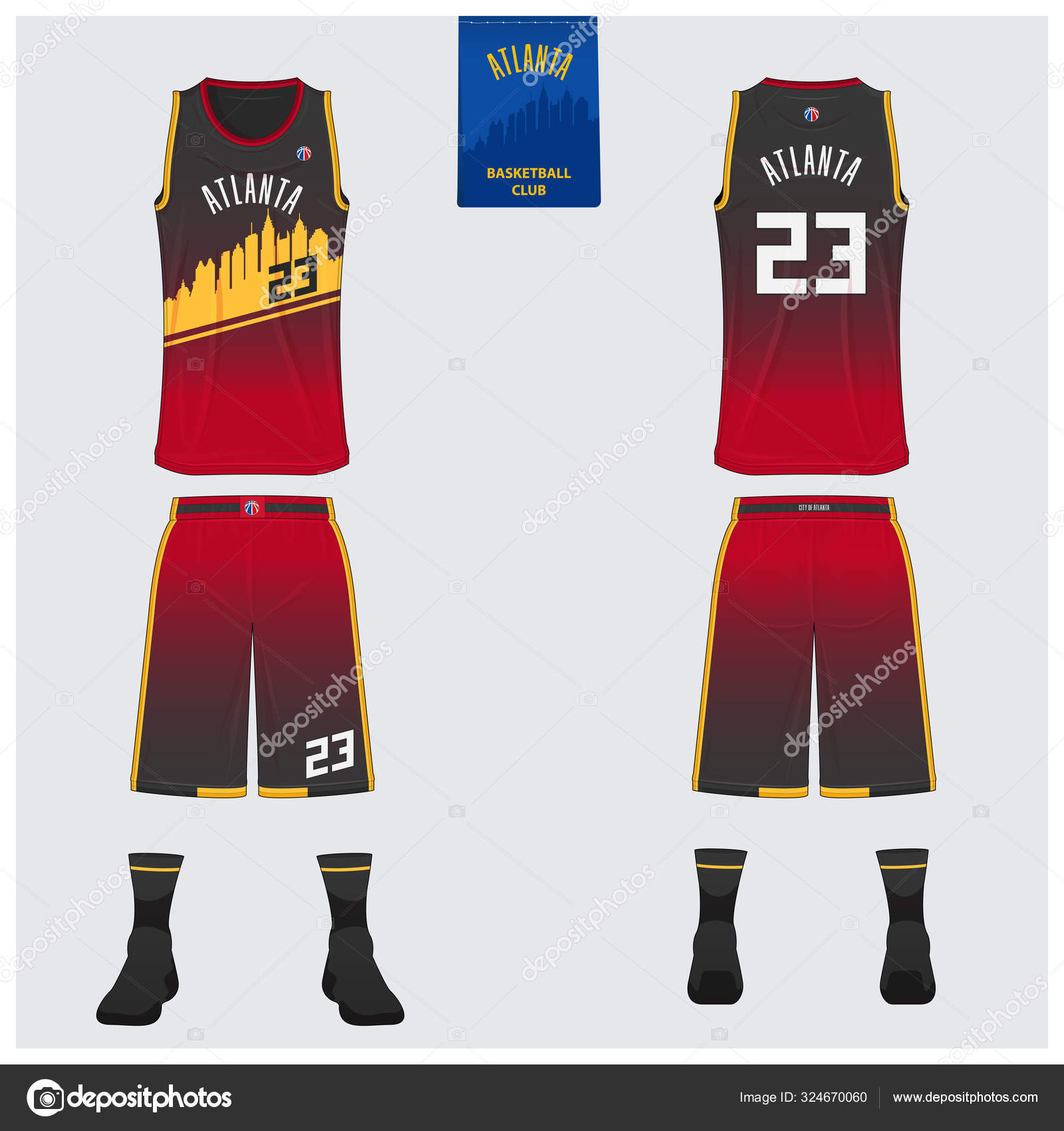 Atlanta Hawks Basketball NBA Jersey uniform Design Layout apparel