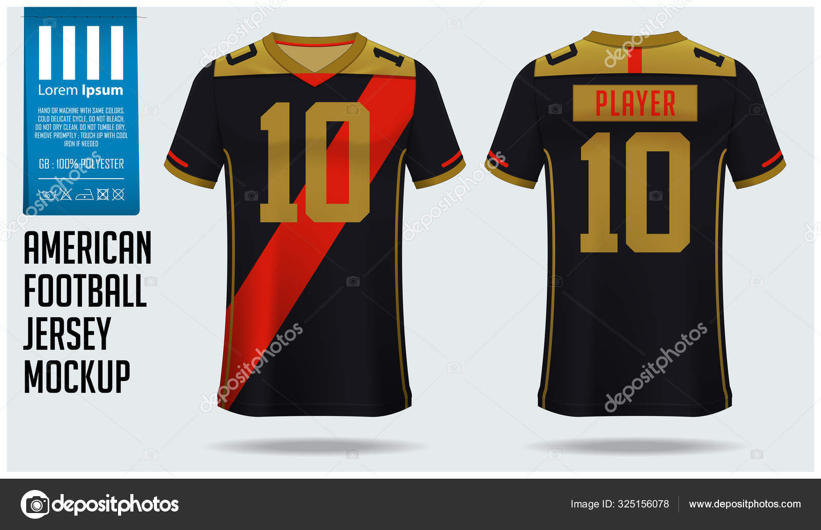 american football jersey design