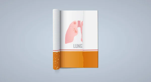 Maggio Manifesto Della Giornata Mondiale Senza Tabacco Smoking Day Poster — Vettoriale Stock