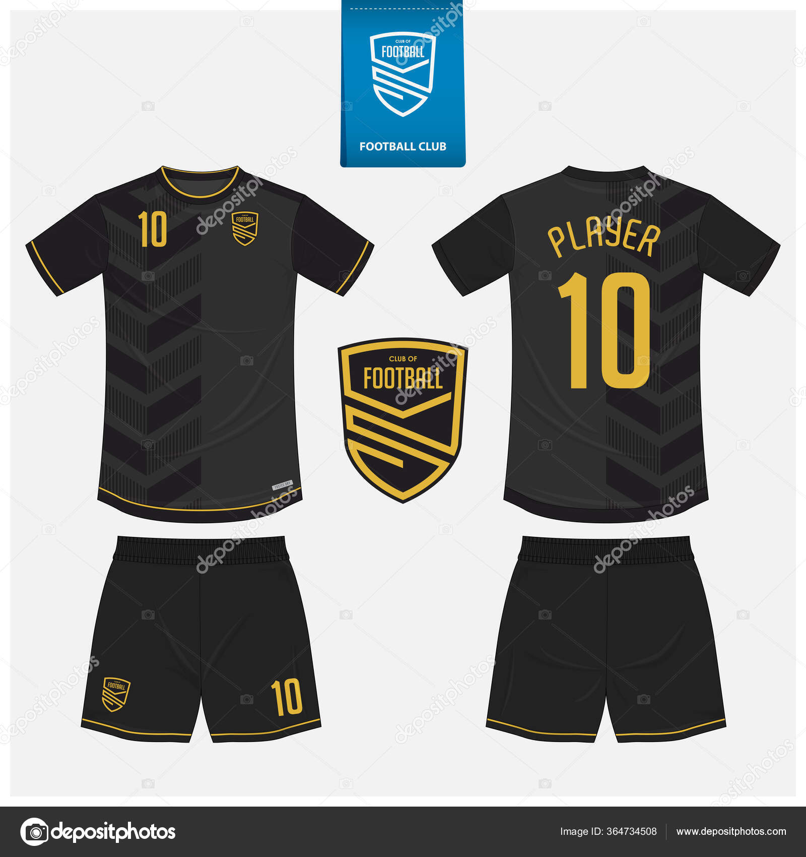 Soccer Jersey Football Kit Mockup Template Design Sport Club Football Stock Vector Royalty Free Vector Image By C Tond Ruangwit Gmail Com 364734508