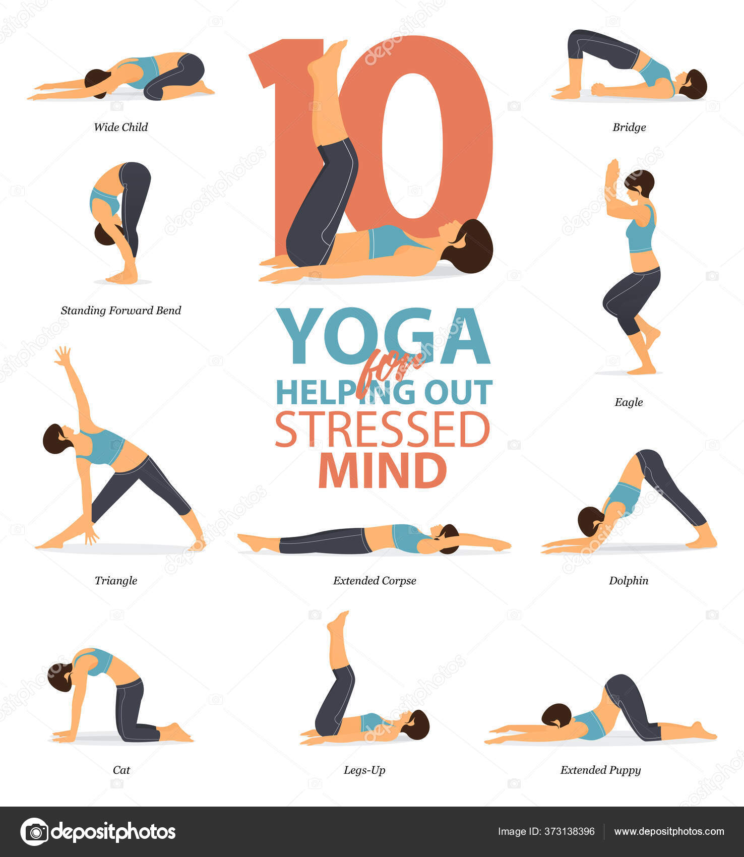 Infographic 9 Yoga Vector & Photo (Free Trial) | Bigstock