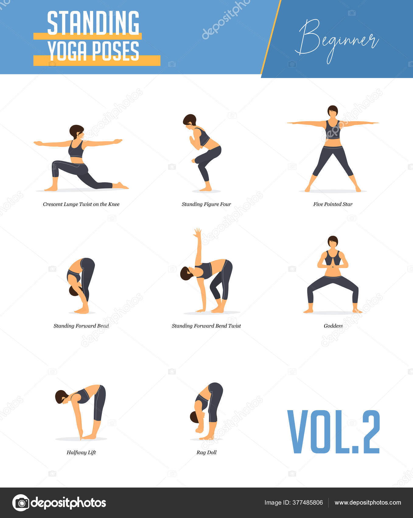 Yoga Pose: Standing Bow | Pocket Yoga