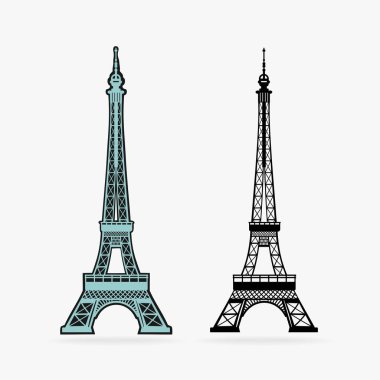 Vektör simgesi Eyfel Kulesi
