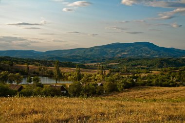 Hasat zamanı bir dağ köyünde