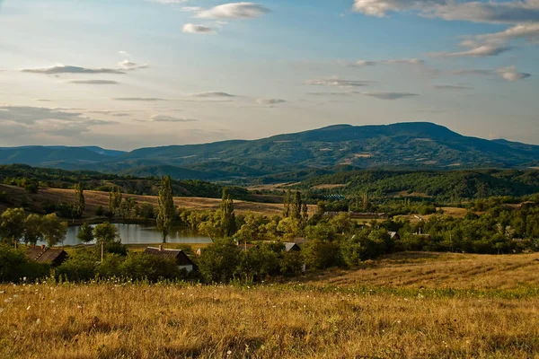 Hasat zamanı bir dağ köyünde