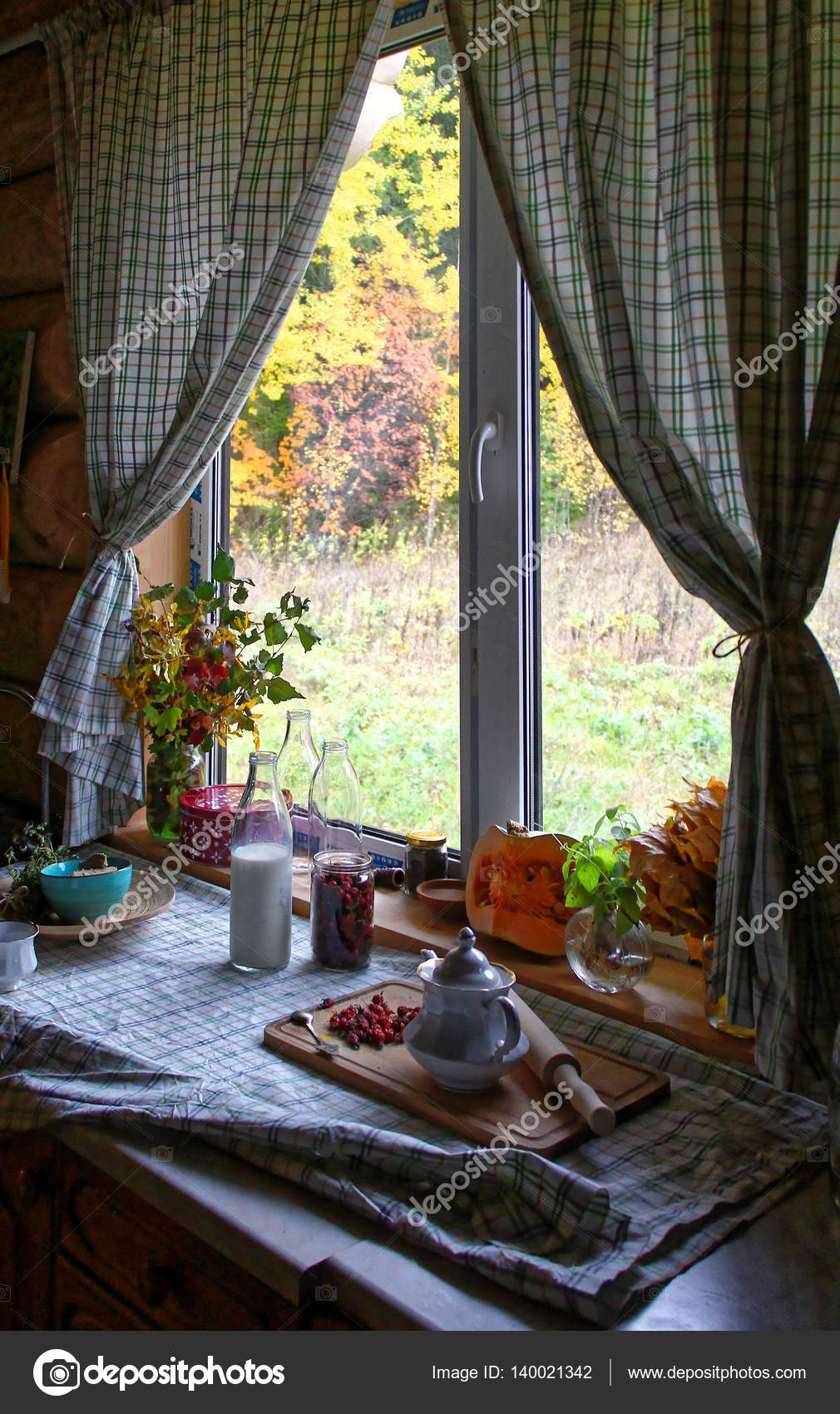 house window curtains
