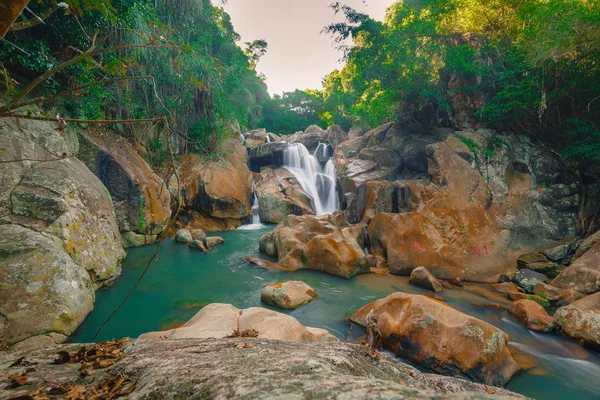 mountain stream waterfall