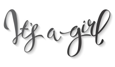 vektör handdrawn yazı