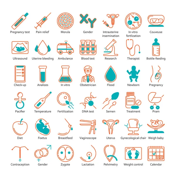 Conjunto de iconos de vector — Archivo Imágenes Vectoriales