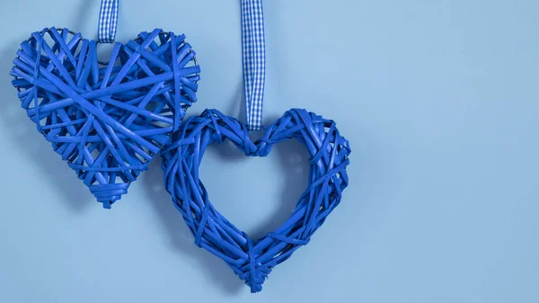 Símbolo Coração Sobre Fundo Colorido Conceito Dia Dos Namorados Amor — Fotografia de Stock