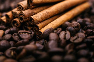 Kahve ve tarçın sopa portre