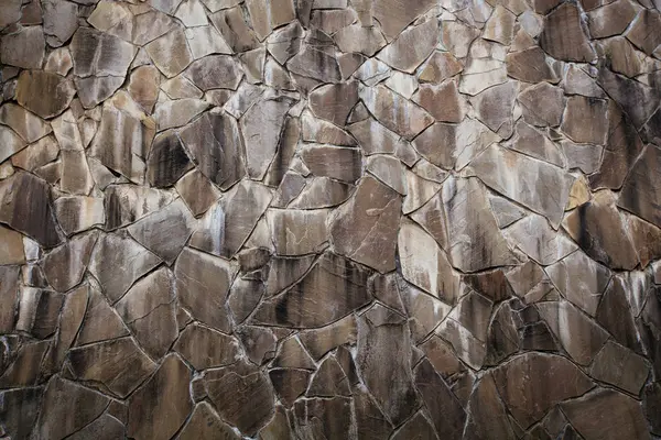 Eski Kahverengi Tuğlalar Duvarı Deseni.