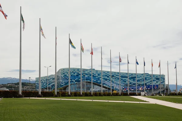 Sochi, Rusya Federasyonu-Haziran 18, 2017: Buz Sarayı 