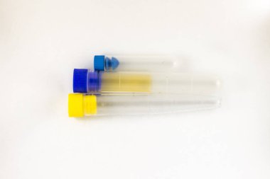 Tüp Plastik laboratuvar için toplama Empy