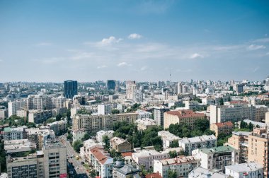 Hava yaz cityscape görünümü