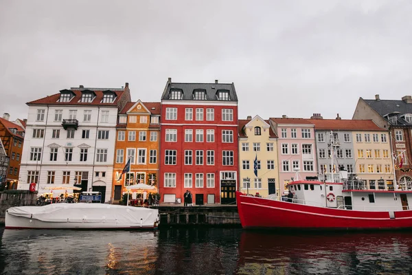 Casas Coloridas Copenhague — Foto de Stock