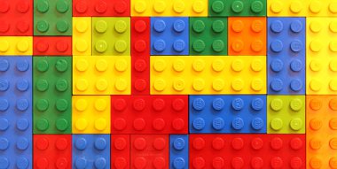 Lego tuğla arka plan