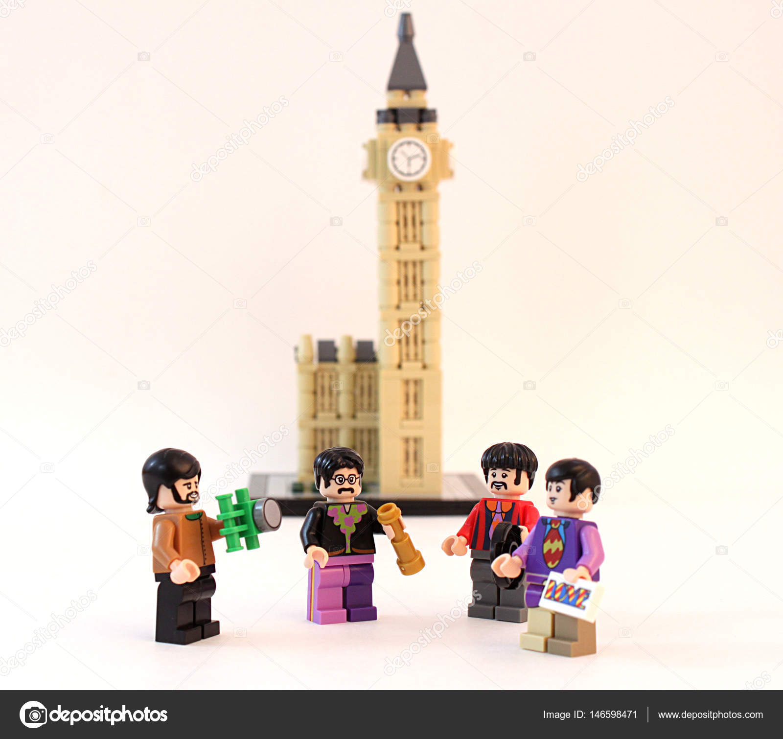 Lego beatles minifigures sale
