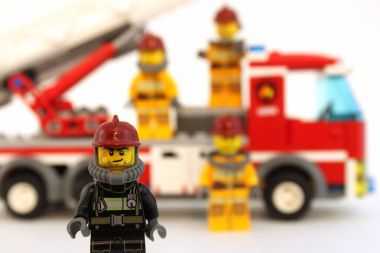 İtfaiyeci kurtarma Minifigures